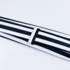 URTERYSER Japanese Cosplay Black Vertical Striped Neck Tie Costume Neckties