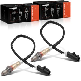A-Premium - Sensor de oxígeno O2 compatible con Ford F-150, Explorer Sport Trac 2004-2005, Expedition Ranger y Lincoln Navigator y Mazda B3000 y Mercury, juego de 2 piezas, repuesto # XL3F9F472AA1,