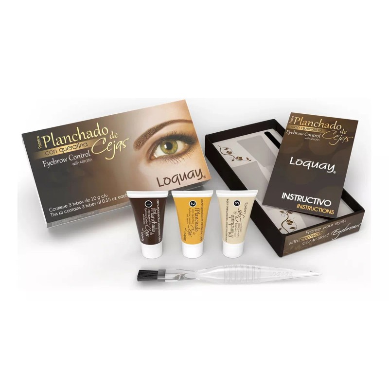Loquay Planchado De Cejas Con Queratina Profesional Loquay®
