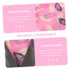 Healeved 2pcs Reusable Nursing Pad Bamboo Fiber Layer Leakproof Sanitary