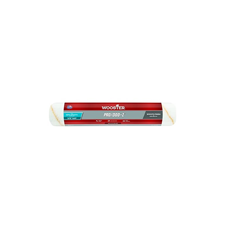Wooster Brush RR642-14 Pro/Doo-Z Roller Cover, White, 14 Inch