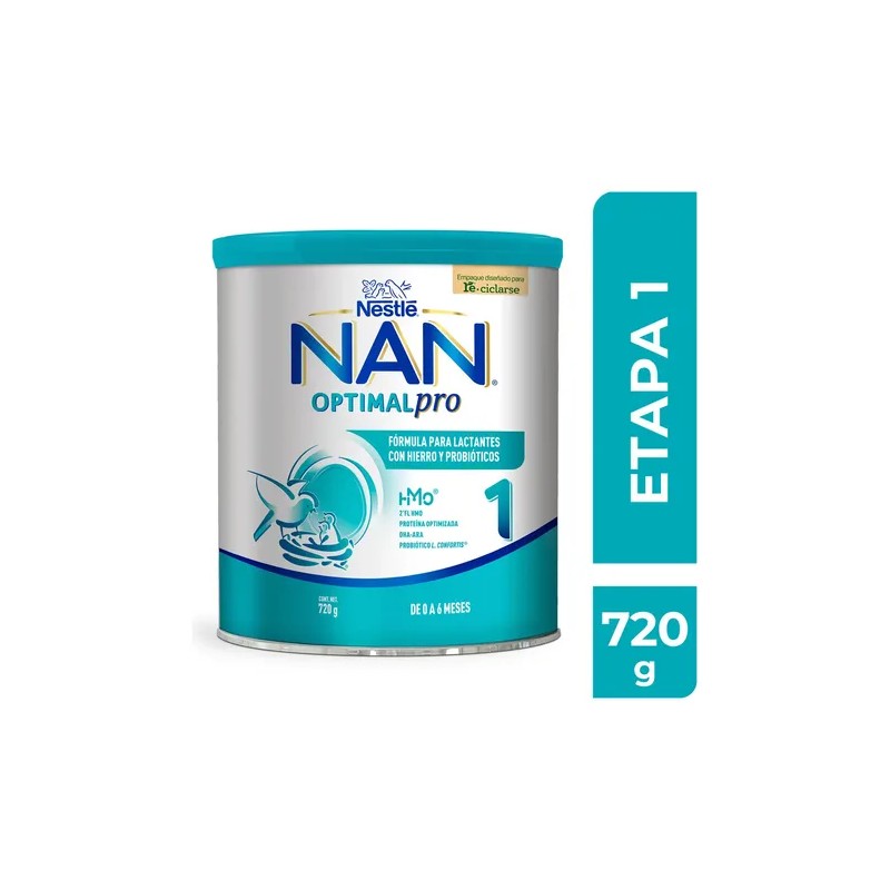 NAN 1 Optimal Pro Fórmula Para Lactantes con Hierro y