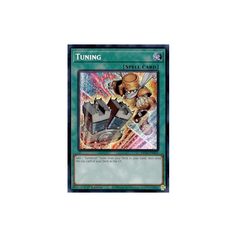 Tuning (Alternate Art) - MP24-EN055 - Prismatic Secret Rare -
