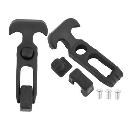 Gatuida 2pcs Elastic Rubber Hasp Latch for Vehicle Engine Hood Shock Absorbing Toolbox Cabinet Lock Prevents