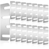 MorningRo 15 Pcs Hardware Door Hinge Shims Stainless Steel Metal