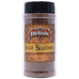 Salsa Seasoning by Its Delish, 8 Oz. Medium Jar