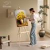 Stuelloaf Tripod Easel for Painting, Art Wooden Easel Stand for