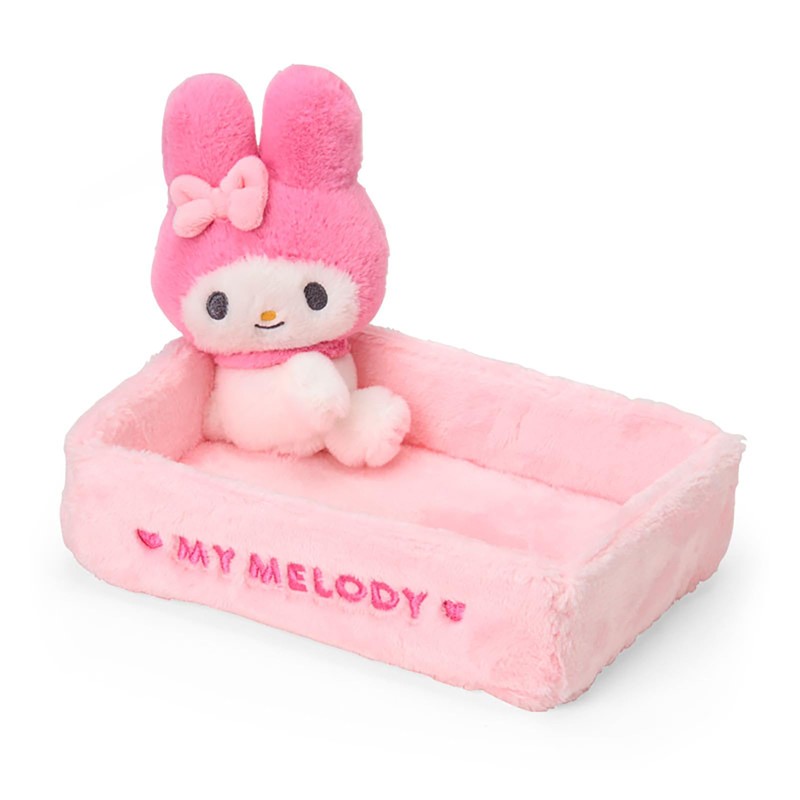 Sanrio 315346 My Melody Accessory Case with Mascot (Square)