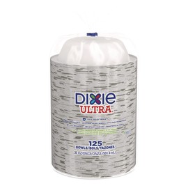 Dixie Ultra Pathways Heavy-Weight Paper Bowls, 20 oz., 125/Pack (SX20PATH)