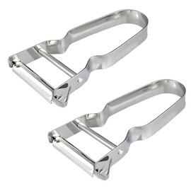 Jagowa 2PCS Potato Peelers Fruit Vegetable Peeler Stainless Steel Rotatable Multifunctional Apple Peeler Sharp Blades Kitchen Tools