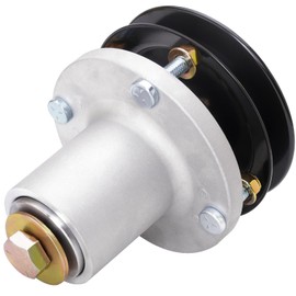 JSXDNWYJ 601804 607418 Spindle 604665 Pulley Spindle Assembly Compatible with Hustler Raptor SD 48 Spindle Hustler Raptor SD 48 Spindles Hustler 48 Spindle (1Pack)