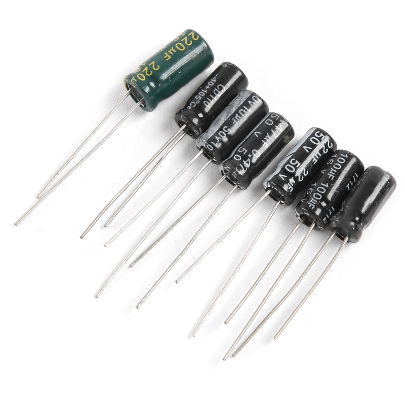 Super Electronic Component Kit 7 Values Set Resistor Diode Capacitor