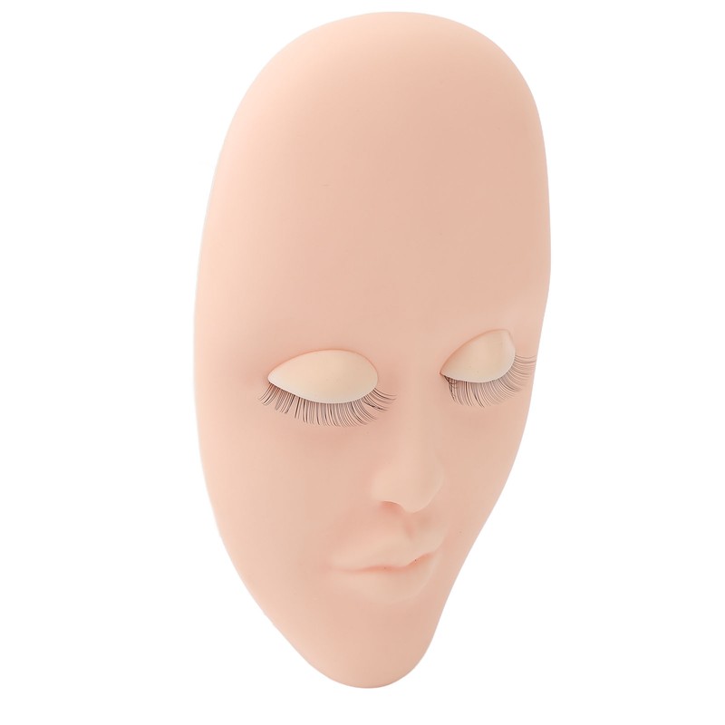 3pcs Lash Mannequin Head Eyelash Extension Practice Doll Head with
