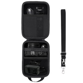 Aenllosi Storage Case Compatible for Nikon ‎Nikon Z30 Mirrorless SLR + NIKKOR Z DX 16-50mm Lens + SmallRig Tripod Grip (Case Only), Black