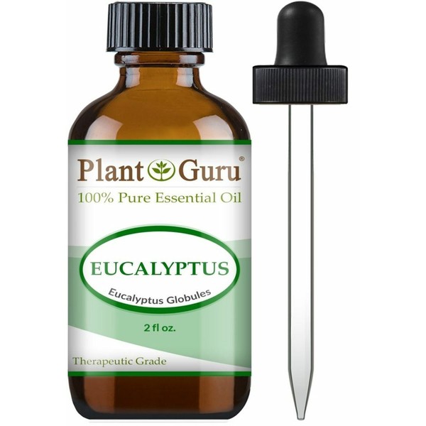 Eucalyptus Essential Oil 2 oz. 100% Pure Natural Therapeutic Grade Globules Bulk