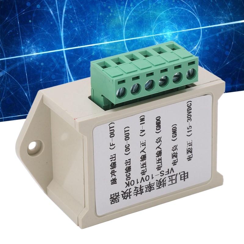 Voltage Frequency Converter Module ABS Housing Signal Conversion Module 0‑10V