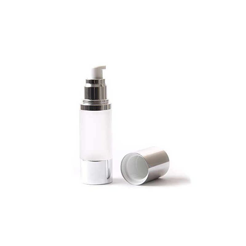 Frosted & Silver Chrome 30ml with Cap - Airless Serum