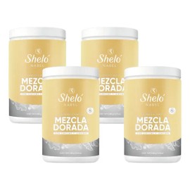 4 Mezcla Dorada Cúrcuma & Jengibre / Golden Milk + Regalo