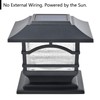 Davinci Lighting Premium Solar Outdoor Post Cap Lights - 4x4