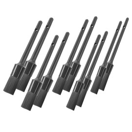 STAHLWERK Car Cleaning Brushes, Set of 10, Car Care Brushes, Detailing Brushes, Car Wash Set, Universal Brushes for Cleaning Sensitive Surfaces