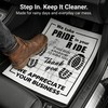Disposable Paper Car Floor Mats, 100 Count, 20 x 16