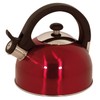 Magefesa 2.1-Quart Sabal Stainless Steel Tea Kettle, Red