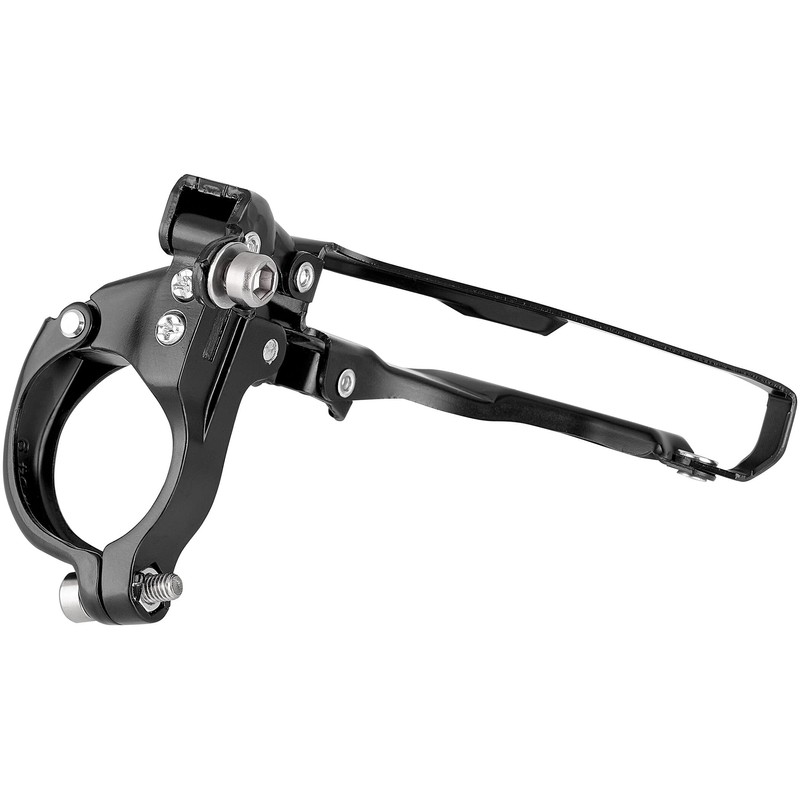 Shimano Tourney/TY FD-M190 Top Swing Hybrid Front Derailleur - Black,