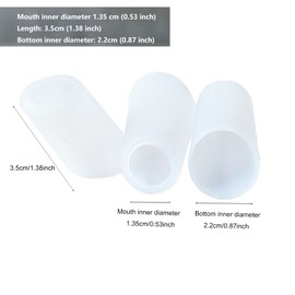 Teapot Spout Silicone Cover Sleeve protector, Coffee Teapot spout protector, leak-proof Cover protector, Tea Kettle Coffee Pot Spout Covers for Teapot Parts Accessories 3pcs