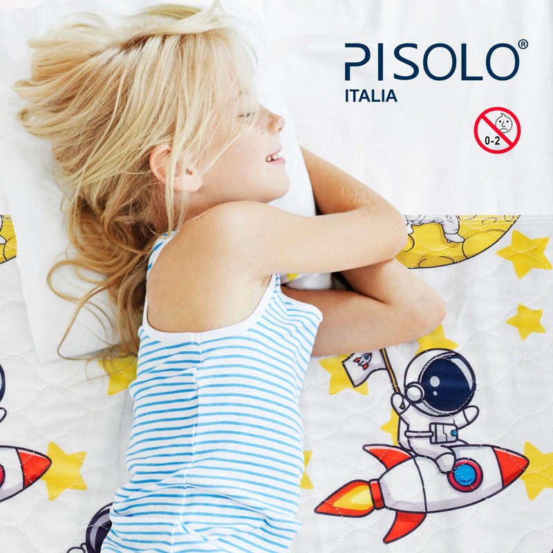 PISOLO Potty Training Mattress Protector, Super Absorbent 100% Waterproof Bed
