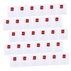 ABOOFAN 100pcs Nylon Tea Filter Bags Drawstring Reusable Loose Leaf