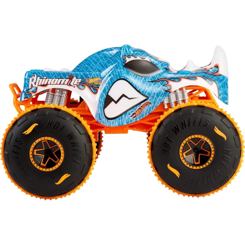 Hot Wheels Monster Trucks Rhinomite RC 1:24 Full-Function Remote-Control Toy