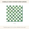 MACKENZIE-CHILDS Dinner Paper Napkins, Stylish Paper Dinner Napkins, Pink-and-White Rosy