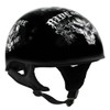 Milwaukee Leather Hot Leathers HLD1016 'Ride or Die' Gloss Black