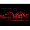 newlineperformance Red Cluster LED Bulb Kit for Toyota Tacoma 1998-2000