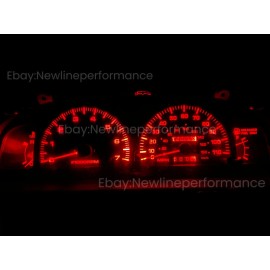 newlineperformance Red Cluster LED Bulb Kit for Toyota Tacoma  1998-2000