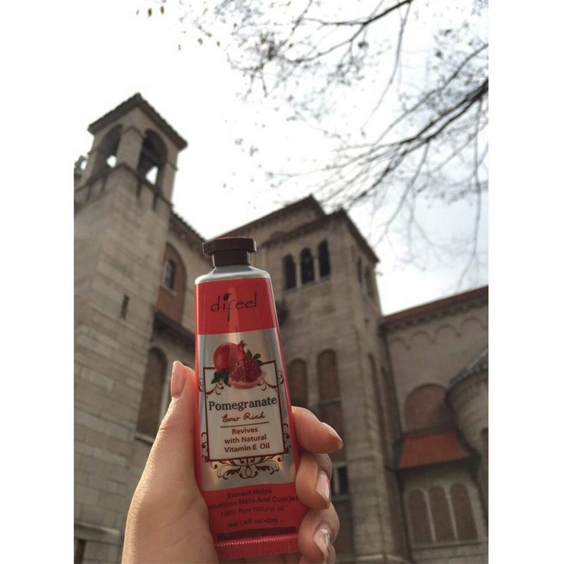 dyifi-ru Difeel Pomegranate Natural Hand Cream 42g