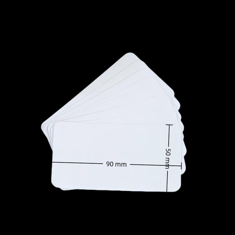 1 Box Blank Business Cards in 100PCS White Message Cards