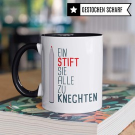 Pagma Druck Lehrer Tasse lustig | Geschenk Lehrerin Kaffeetasse Geschenkidee Lehrerin | Lehrerin Kaffeebecher Schule Unterricht Witz