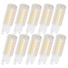 10PCS G9 Base LED Light Bulb 4W 54LED BiPin Bulb