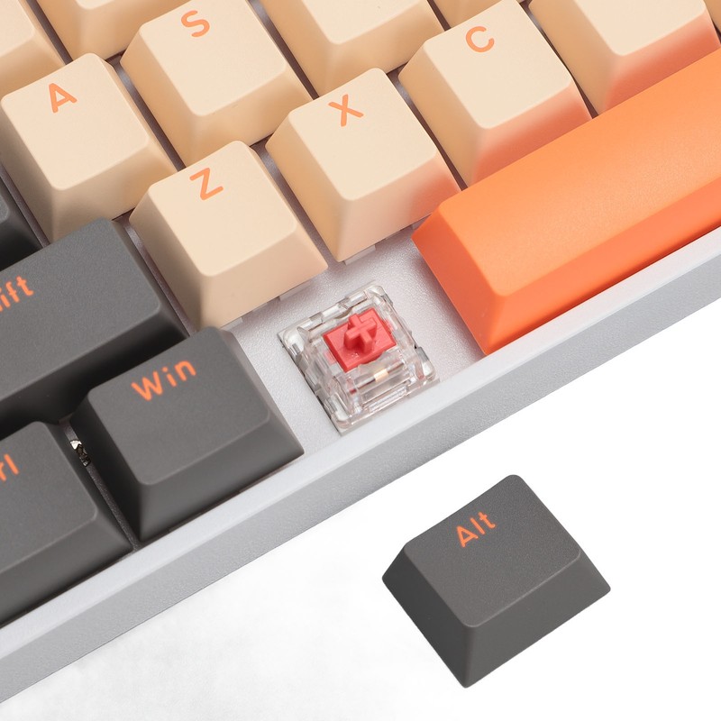 Mechanical Keyboard 61 Keys RGB Backlight 3 Connection Modes Wireless