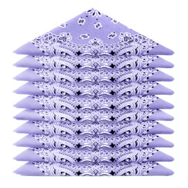 ...KARL LOVEN Bandana Piece - Paisley Mandala Pattern - 100% Cotton TÜV Tested - Thick Fabric - 20 Exclusive Colours, Parma (Mandala Pattern)