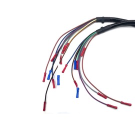 Fit for Western Fisher Snow Plow Truck Side 49308 & Plow Side 49317， 9-Pin Truck & Plow Side Repair Harness Kit