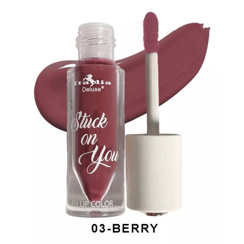 Italia Deluxe Balsamo Labial Líquido Stuck On You Tinta Italia