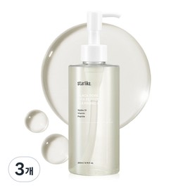 Starlike Black Pore Vita Peptide Cleansing Oil, 3 units, 200ml / 스타라이크 블랙 포어 비타 펩타이드 클렌징 오일, 3개, 200ml