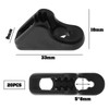 20Pcs Rope Tensioner Replacement Wind Rope Buckle Plastic Cord Adjuster