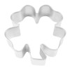 (1Pcs) Clover 4 Leaf Cookie Cutter 3'' Metal