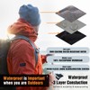 TOP-EX Winter Wool LED Beanies Hats with Light Torch Rechargeable