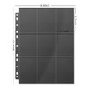 GYWHOOFT 42 Pack 756 Pockets Double-Sided Trading Card Pages Sleeves,9