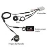 15A Electric Bike Controller Kit Waterproof LCD8H Meter Bicycle Conversion