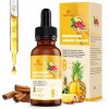 Nutribear Berberine Supplement Liquid Drops, AMPK Activator with Ceylon Cinnamon,